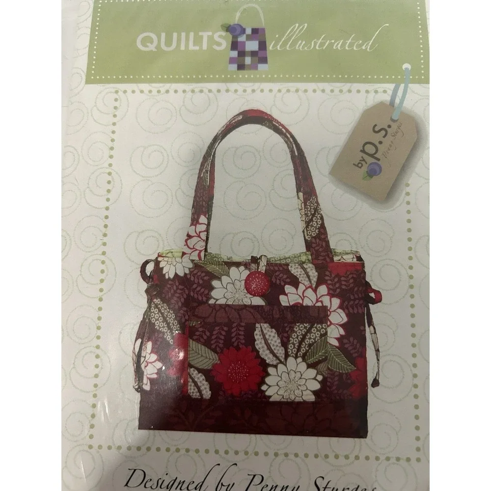 Quilts Illustrated‎ Bow Tucks Tote By Penny Sturges Pattern PS008 New